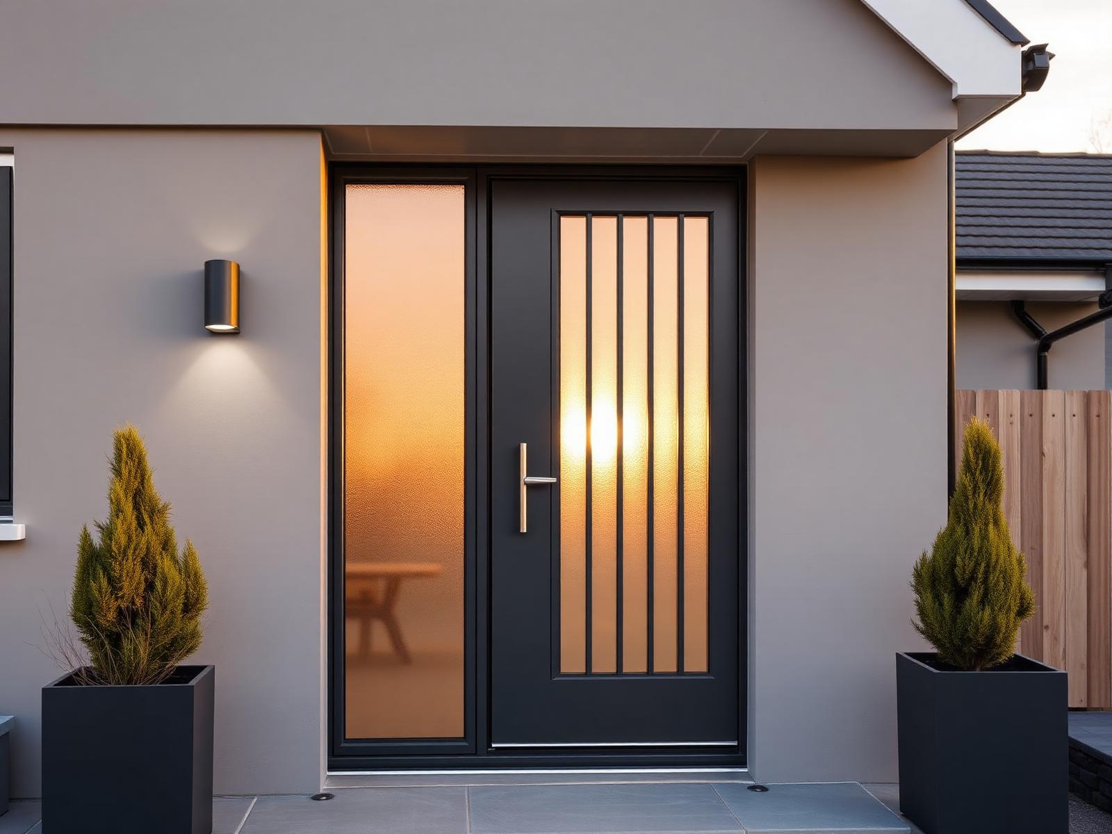 Recent composite front doors installation by Browns